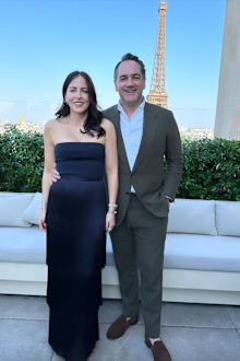 Tamie Ingham and Guillaume Brahimi rehearsal dinner