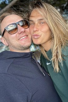 Aryna Sabalenka and Koltsov have been together since 2021. @sabalenka_aryna