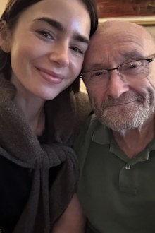 Lily Collins, Phil Collins.