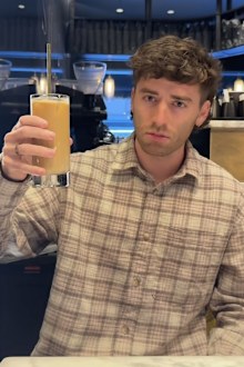 Carmie Sellito tries the $535 coffee from SHOT London