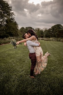 My Wedding Day Brittany Cherchian elopement second wedding puppy proposal