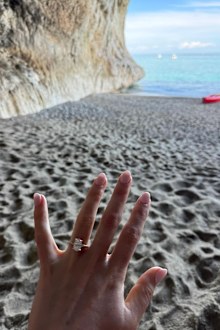 Danika Mason and Liam Knight proposal