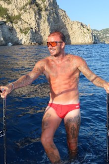 Victoria Beckham shares a photo of husband David Beckham on social media for his 51st birthday
