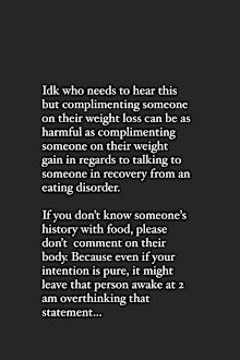 Demi Lovato has asked fans to be mindful of comments they make about people's weight.