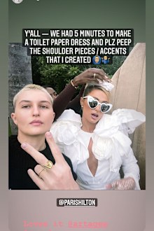 Paris Hilton bridal brunch