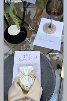 Paris Hilton bridal brunch