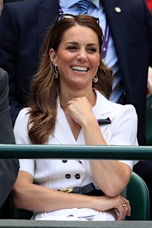 Kate Middleton says Prince George has played tennis with Roger Federer