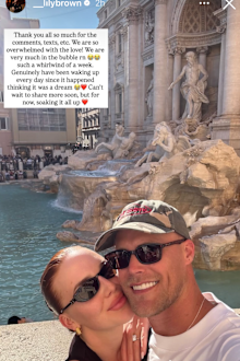 Jett Kenny and Lily Brown announce their engagement