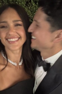 Jessica Alba and Danny Ramirez