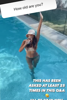 Pia Miller opened up her Q&As on Instagram and was immediately asked about her age