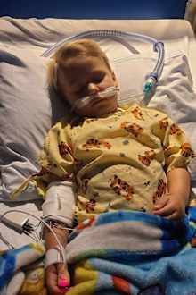 Calvin Harry almost drowned in friend's swimming pool. Tiny Hearts Education