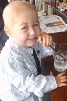Special bond between 12-year-old cancer survivor and his sick baby brother