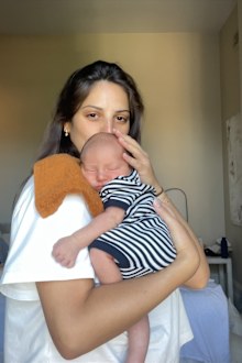 Jade Brycki Jade Tuncdoruk newborn baby Harvey tiktok influencer family Lachie Brycki 2025
