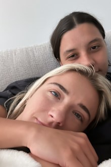 Sam Kerr and Kristie Mewis