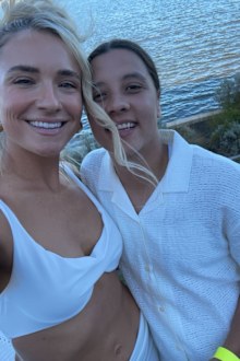Kristie Mewis Sam Kerr wedding