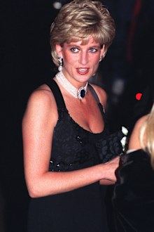 Diana, The Princess of Wales arriving at Bridgewater House, London, this evening (Monday) for a Gala Evening in aid of the European Organisation for the Research and Treatment of Cancer. BBC TV tonight screens an exclusive interview with the princess on its current affairs programme, Panorama. Photo by David Cheskin/PA. SEE PA STORY ROYAL Panorama.   (Photo by David Cheskin - PA Images/PA Images via Getty Images)