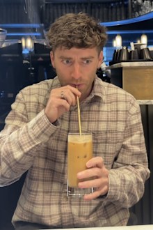 Carmie Sellito tries the $535 coffee from SHOT London