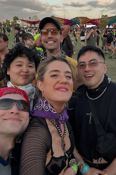 Bowen Yang, Matt Rogers and friends