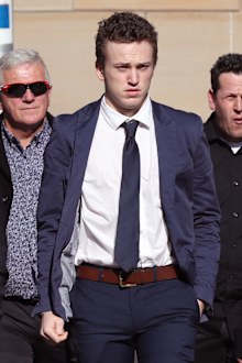 Joshua Lewis was sentenced to four years in juvenile detention over the crash death of Georgia Larsen.