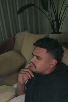 Latrell Mitchell instagram post during State of Origin one