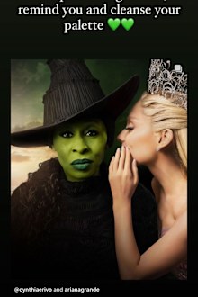 Cynthia Erivo reacts to wicked fan made edits