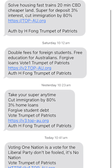 Trumpet of Patriots texts