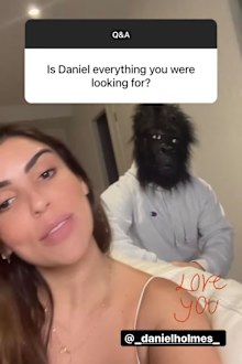 MAFS, Carolina Santos, Daniel Holmes, Instagram