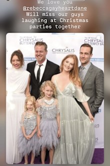 Kimberly Van Der Beek has paid tribute to Eric Dane on Instagram.