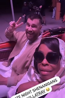 Travis Kelce and Neicy Nash-Betts