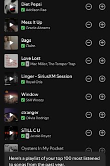 Spotify Wrapped hack
