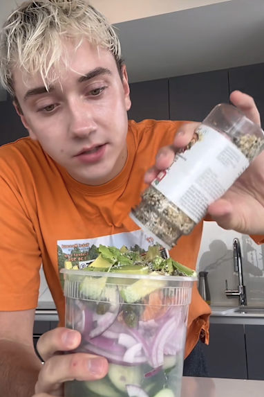 2. Cucumber salad
