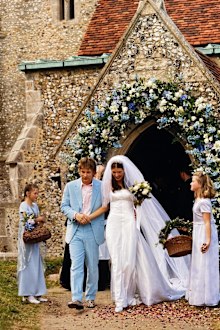 Jamie Oliver and Juliette Norton