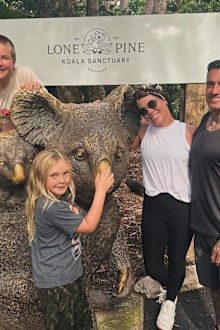 Willow Hart, Jameson Hart, Pink, Carey Hart in Australia