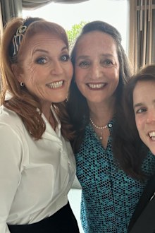 Princess Eugenie, Sarah Ferguson, Fergie's sister Jane Ferguson