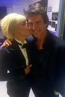 Lady Gaga and Tom Cruise
