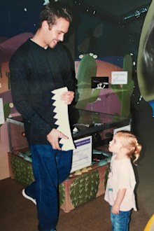 Paul Walker and Meadow Walker throwback photo