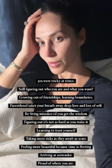 Zoe Marshall reflects on turning 40