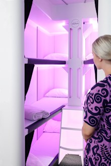 Air New Zealand Skynest sleep pods