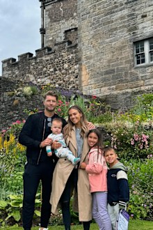 Jana Kramer, Allan Russell and kids