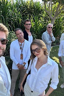 Liam Hemsworth and Gabriella Brooks