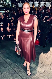 MAFS 2025 Jules Robinson and Cam Merchant at Australian Fashion Week 