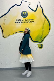 Tina Rahimi Australian Boxer ready for Olympic games Opening Ceremony