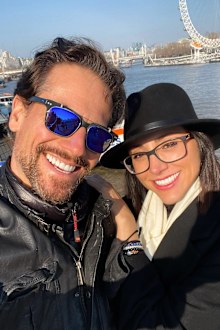 Bianca Wallace and Ioan Gruffudd