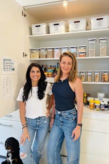 Michelle bridges pantry organisation mis en place