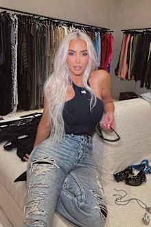 Kim Kardashian.