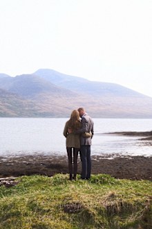 Prince William and Catherine, the Prince and Princess of Wales, share a photo to mark their 14th wedding anniversary on the Isle of Mull, in Scotland, on April 29 2025.