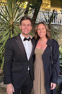 Ryan Gallagher and Emily Seebohm