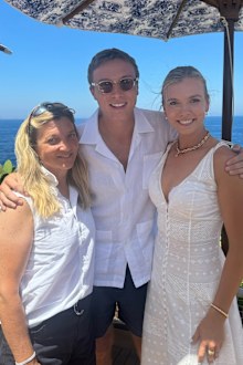 Susan Boulter, James Boulter and Katie Boulter