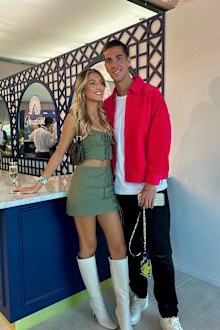 Thanasi Kokkinakis and Hannah Dal Sasso