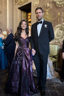 Crown Prince Leka of Albania and Blerta Celebashi